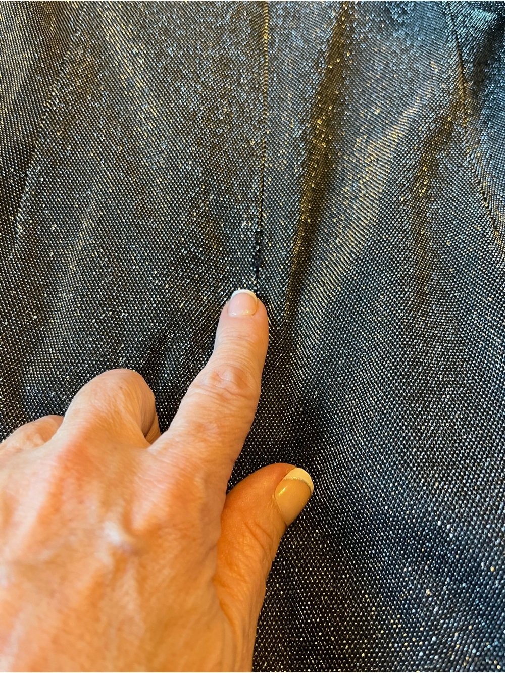 Dave & Johnny Black/Grey Homecoming Glitter Dress Y2K Coquette XS S - Picture 10 of 10